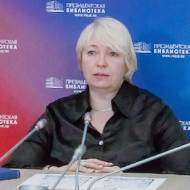 В.Г.Вовина Лекция в Президентской б-ке